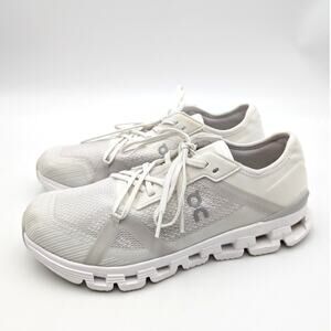 On Running Cloud X 4 AD Sneaker Shoes Women's White Wolf Size US9 EU40.5
